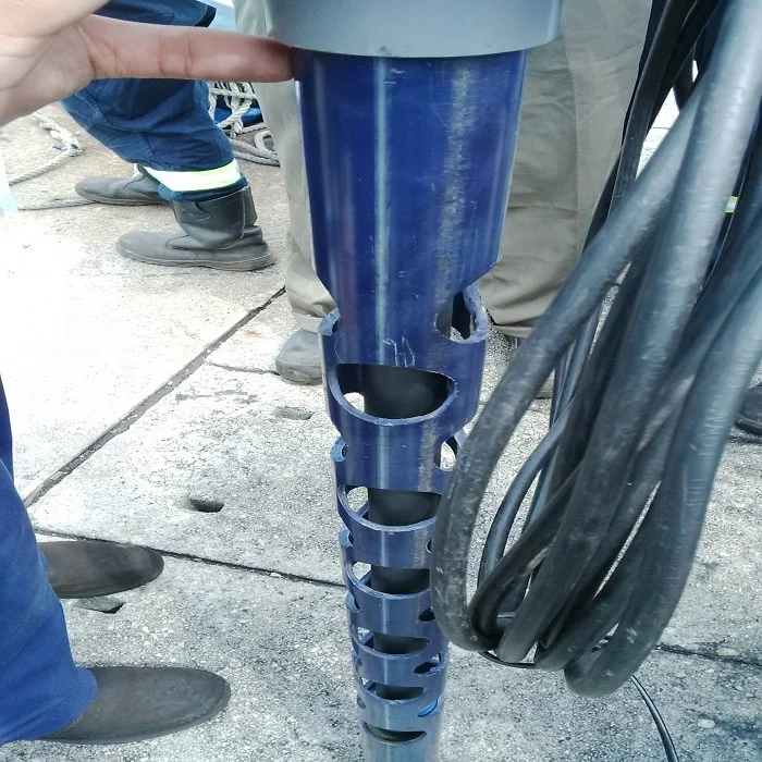 Marine  MMO Titanium tubular  Anode with cable