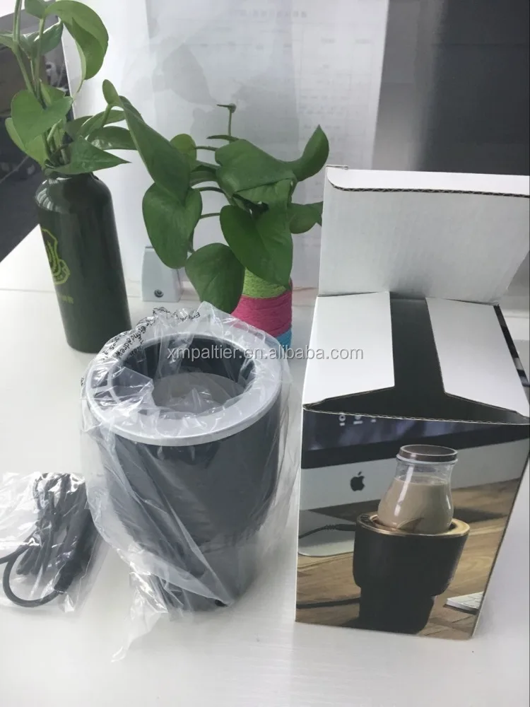 2017 novelty consumer electroni gadgets cooling and warming drinks holder / can cooler