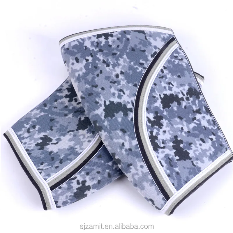 
custom logo 5mm 7mm compression neoprene knee sleeve weightlifting 
