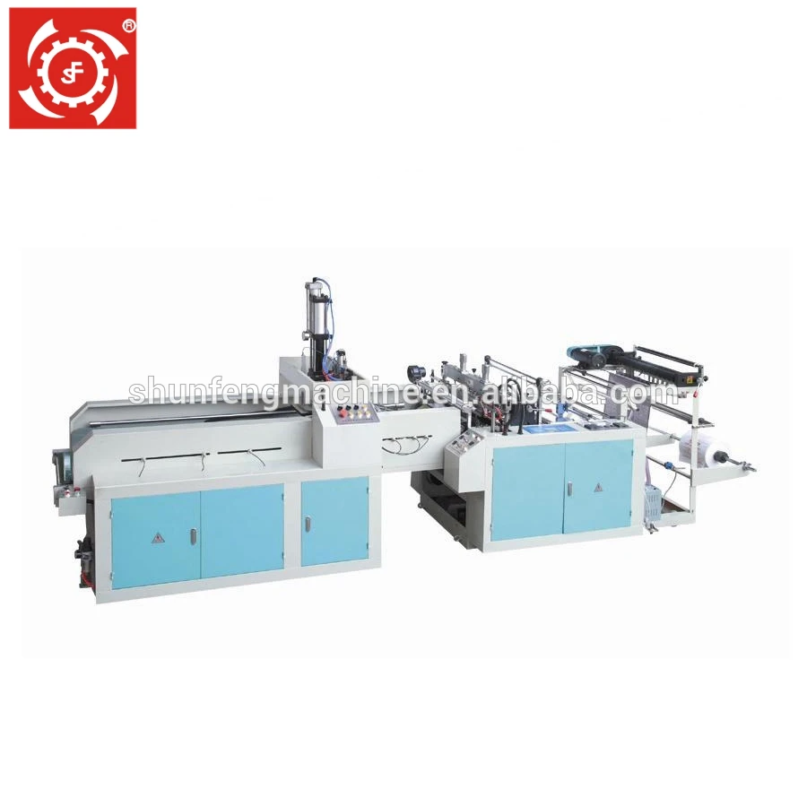 Biodegradable Polypropylene Polythene T-shirt Shopping Plastic Bag Making Machine