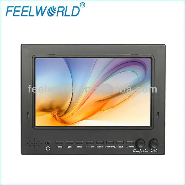 Мини bnc монитор 7 ' TFT HD жк-hdmi SDI для видеонаблюдения безопасности тест