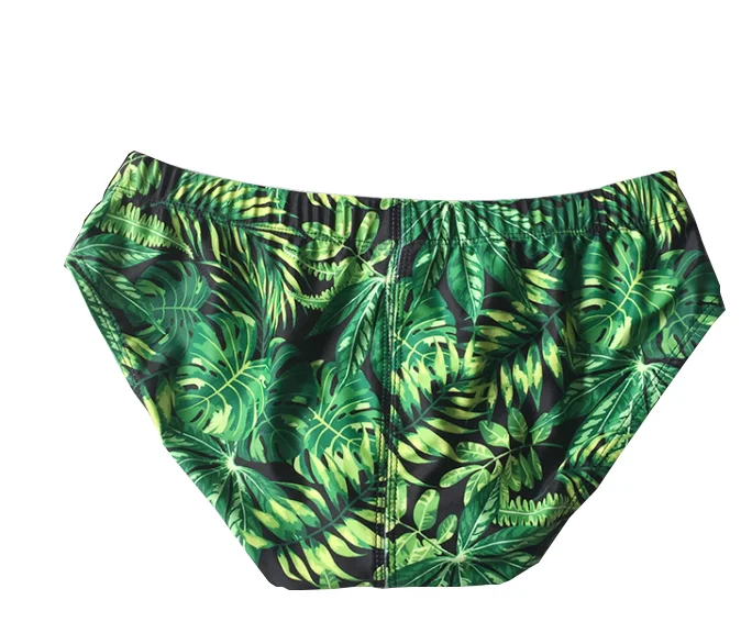 Wholesale custom printing polyester/spandex swimwear men swim briefs