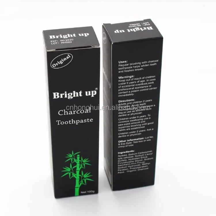Competitive production costs teeth whitening activated charcoal toothpaste for household dispenser