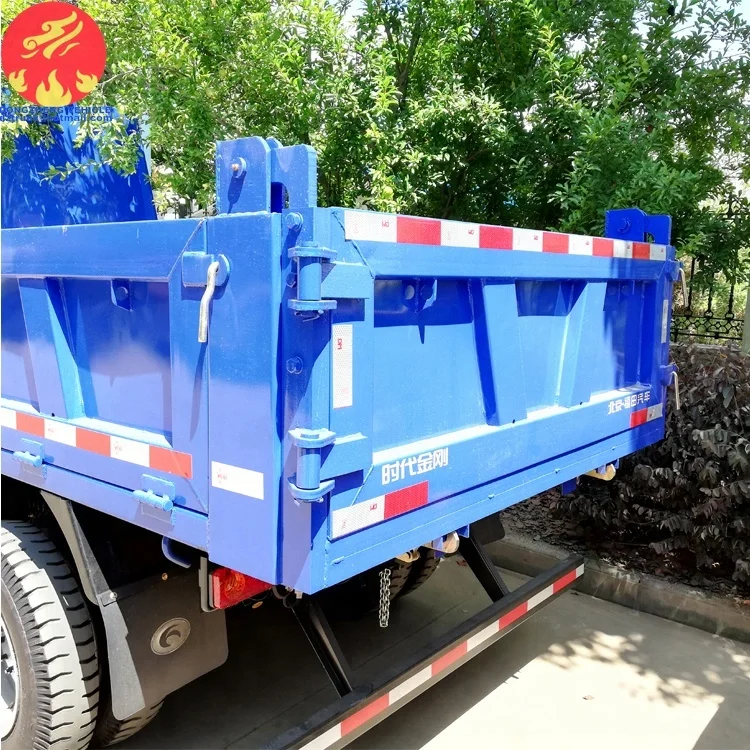 Foton Forland 5t dump dumper truck with hgih and low shaft, Forland tipper truck for sale