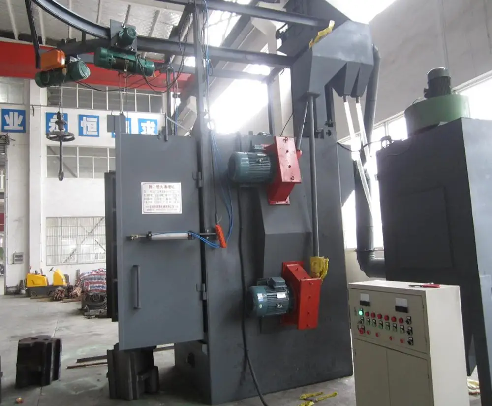 shot blasting machine alloy wheels