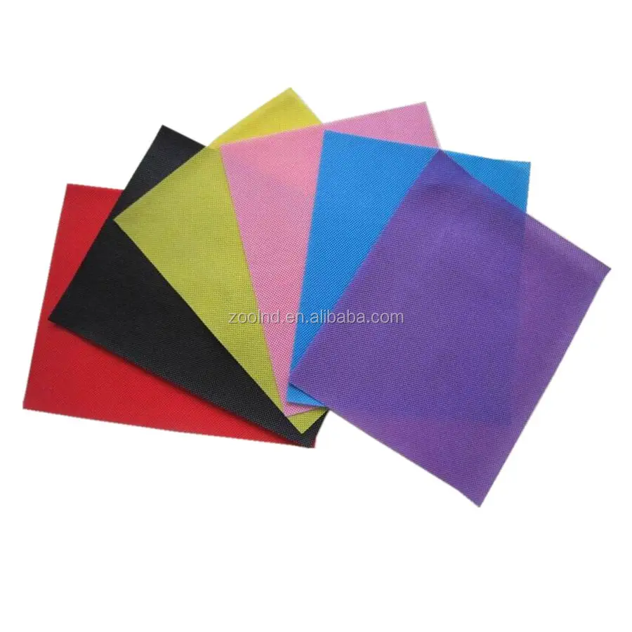 100% Polypropylene Fabric 120gsm Color PP Spunbond Nonwoven Fabric