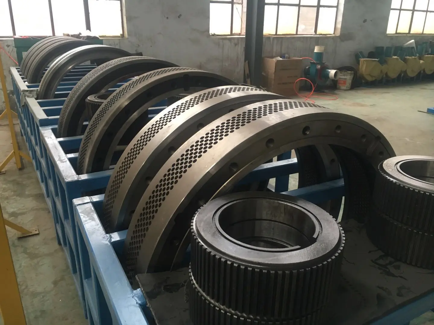 Лидер продаж в Мексике, машина для производства гранул из твердой древесины