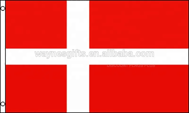 2*3ft Polyester Denmark Flag Economy Stock Budget-friendly National Banner