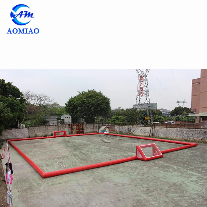 High quality water polo field Inflatable water polo goal