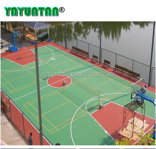 
corrosion resistant PU waterborne coatings for multi purpose sport flooring 