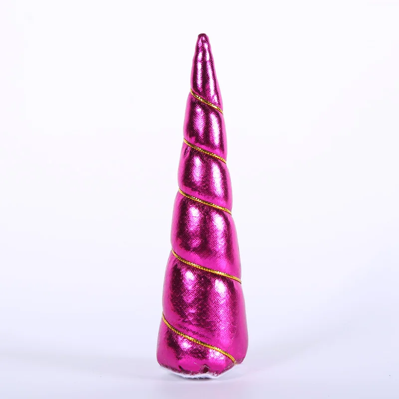 Блестящий спиральный Рог единорога «сделай сам» для вечеринки косплея фотографии «сделай сам» рукоделия F099
