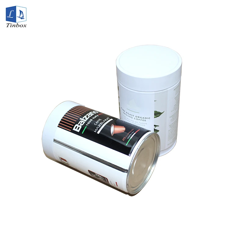 
Food Grade Tin With Valve Coffee Packaging bags Cans 