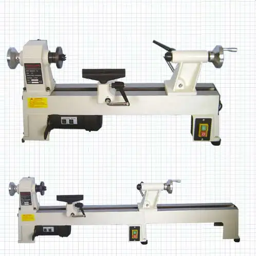 VARIABLE SPEED MINI WOOD LATHE 10X18 370W