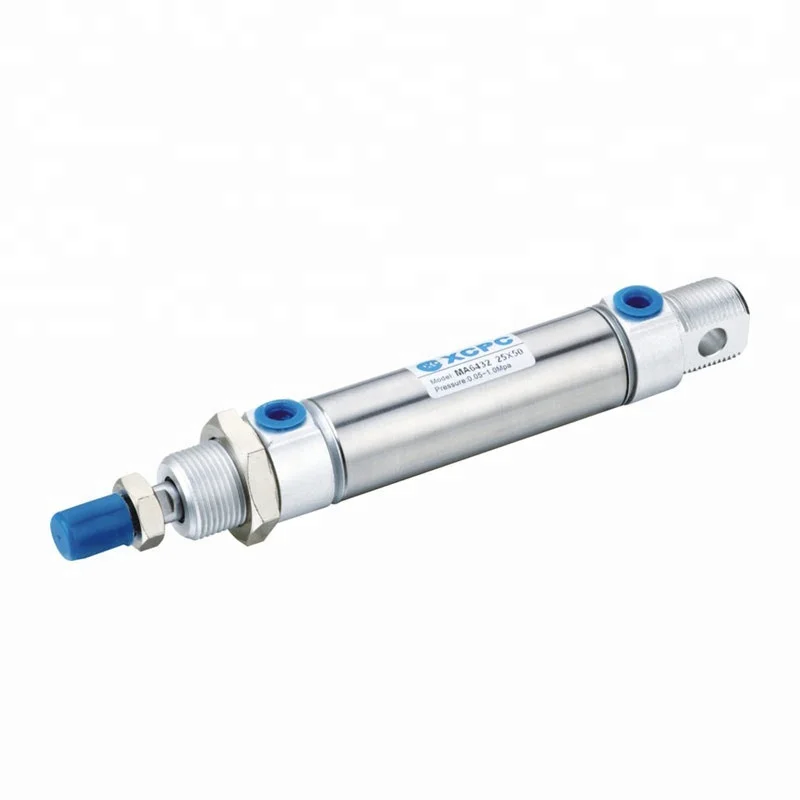 
ISO6431 Standard DSNU Type Stainless Steel Sing Acting Air Pneumatic Cylinders with Cushion 