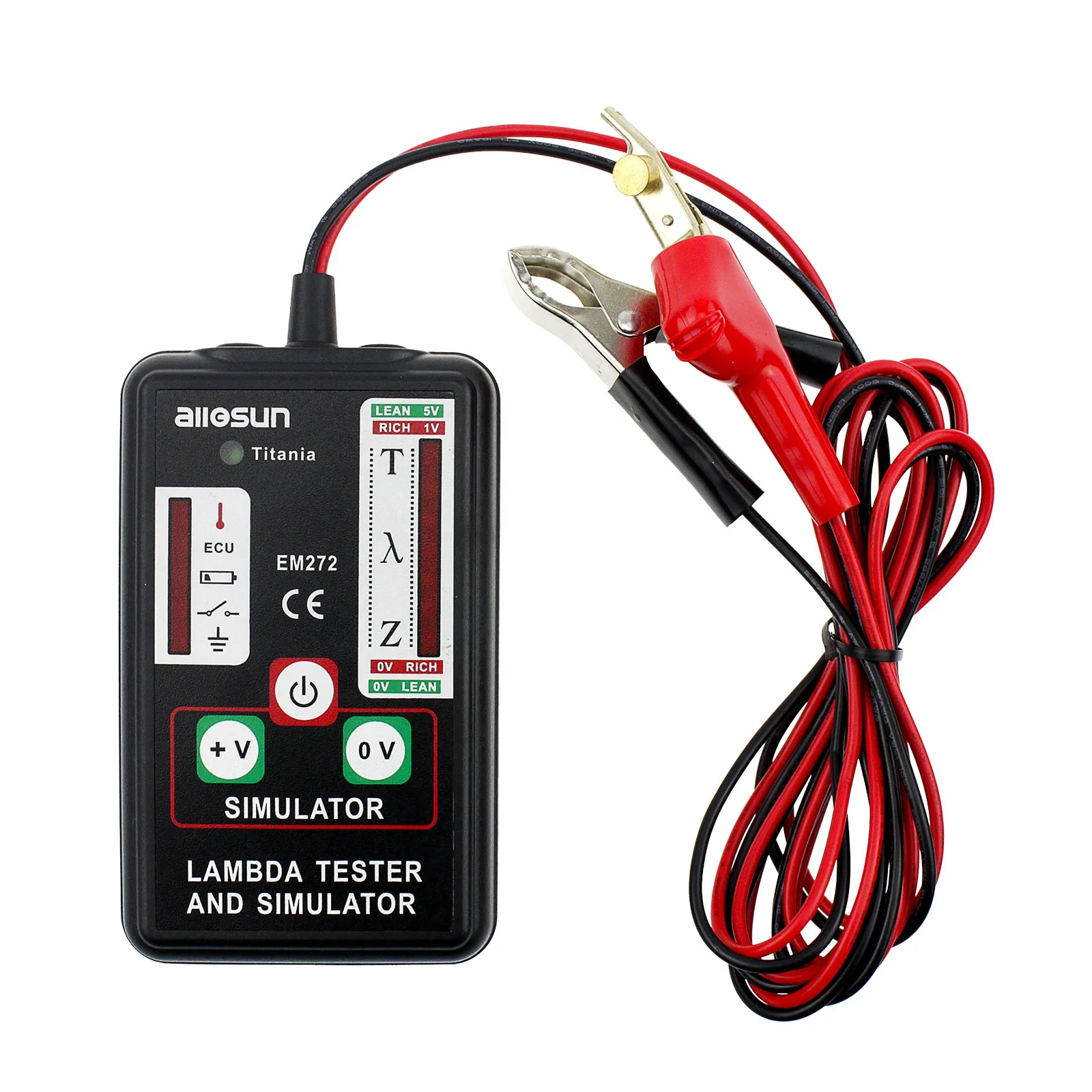 All-Sun EM272 Lambda Sensor tester & simulator test 1,2,3 and 4 wires sensors automotive test
