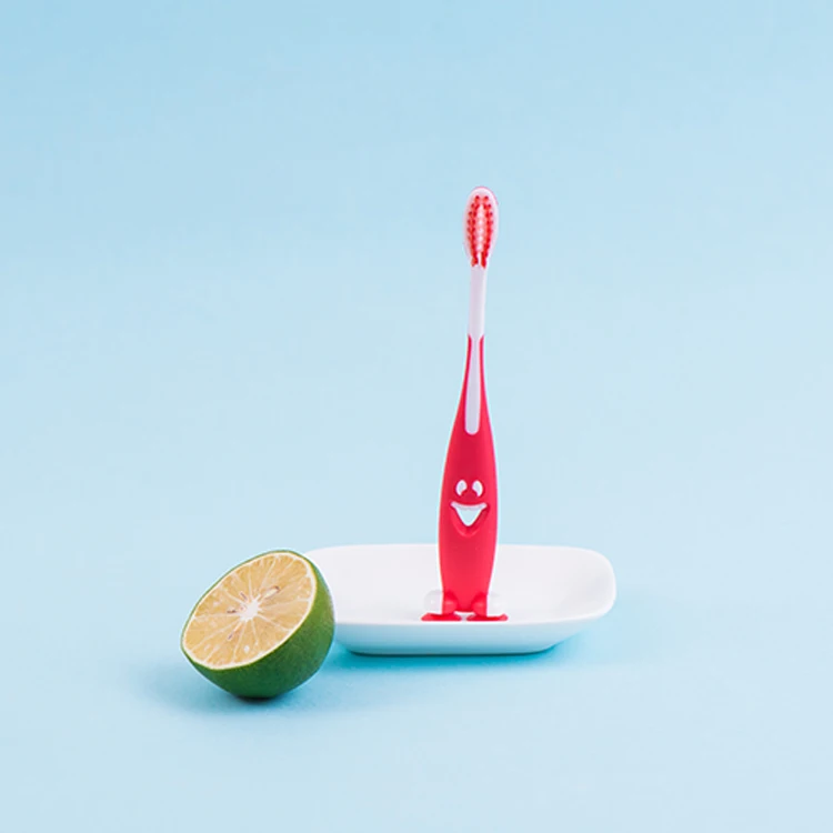 Hot sell cute cartoon style super soft toothbrush children kids brush toothbrush for children