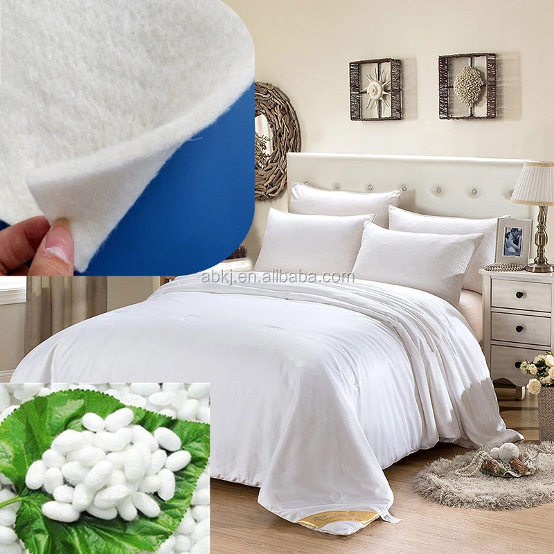  Вата из чистого шелка тутового шелкопряда китайский поставщик вата шелкового волокна