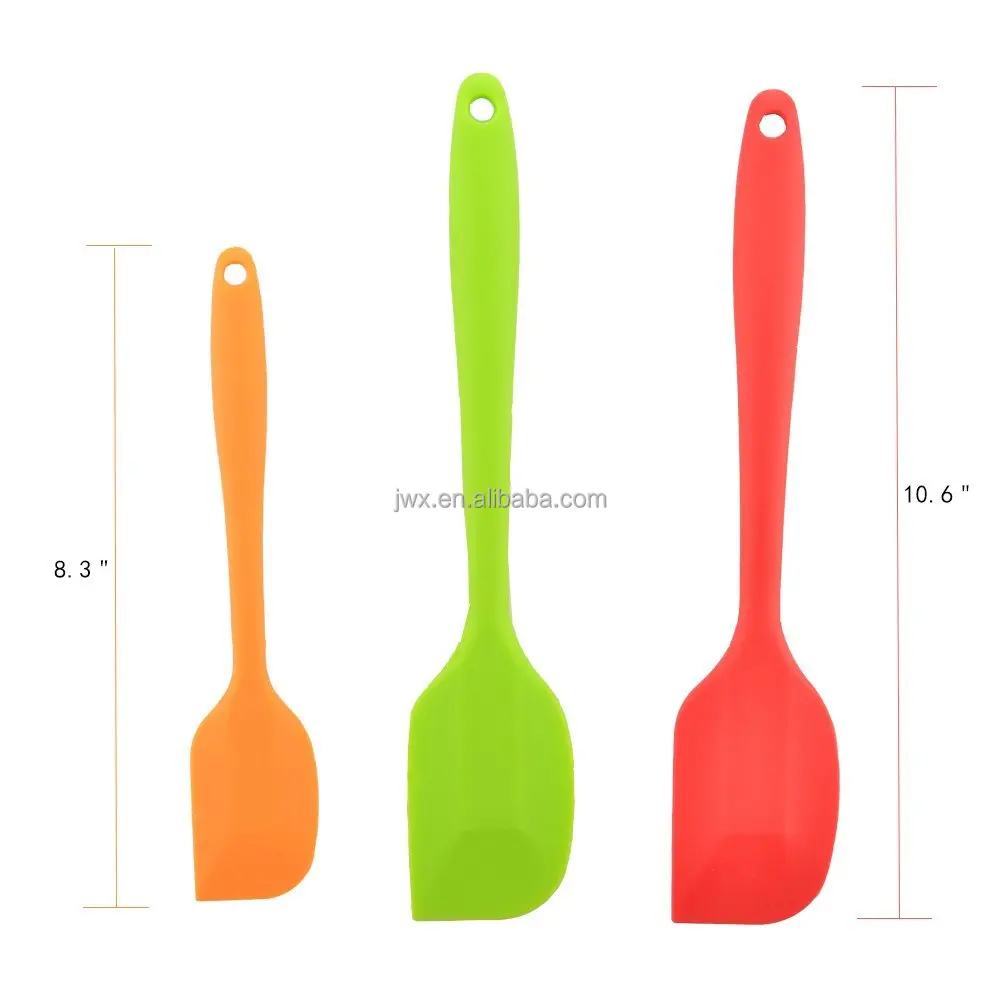 Silicone Spatula,Flexible Spatula Set,Non- Stick Pancake Spatula