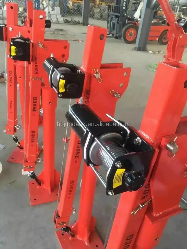 DC12V/24V pickup truck crane vehicle mounted lift motor crane