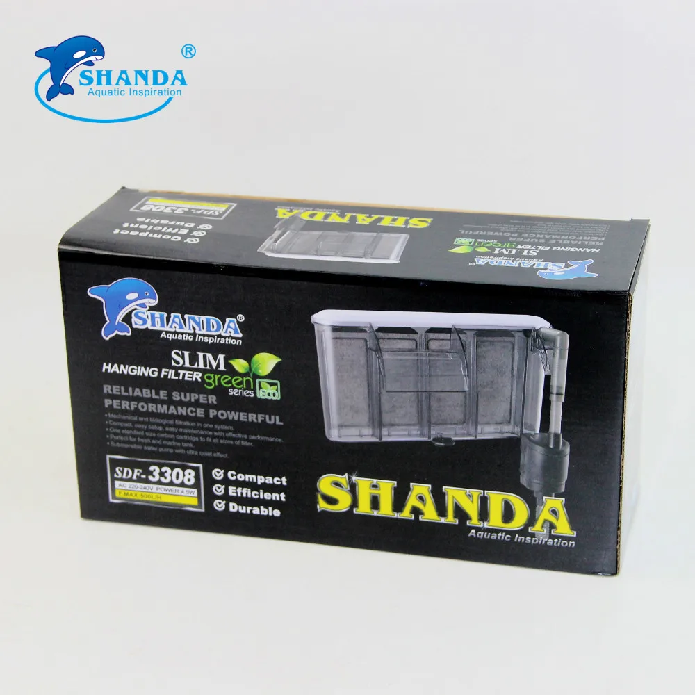 SHANDA Aquarium Accessories hanging filter for fish tank