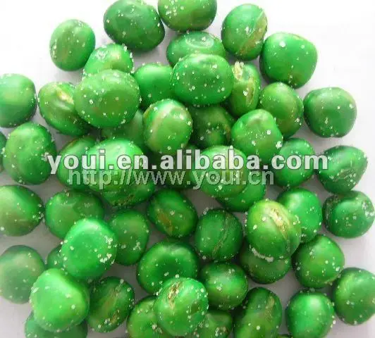 Сертифицированный BRC соленый зеленый горох, закуски, продукты, хрустящие