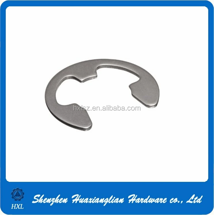 DIN 6797 stainless steel E-type lock ring retaining washer for shaft