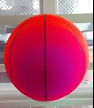 Rainbow Color PVC Basketball/Playground ball/Vollyball