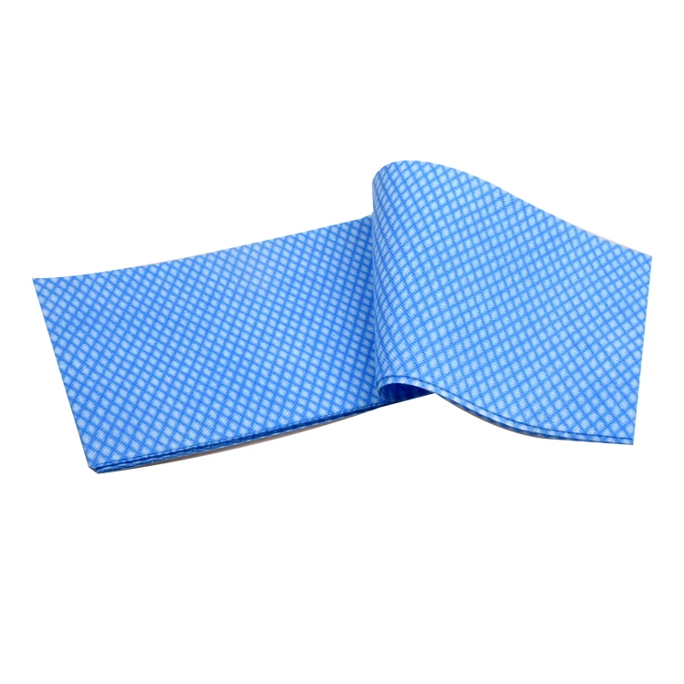 
Needle-punched nonwoven cleaning cloth viscose polyester magic cloth / household super cleaning wipes 