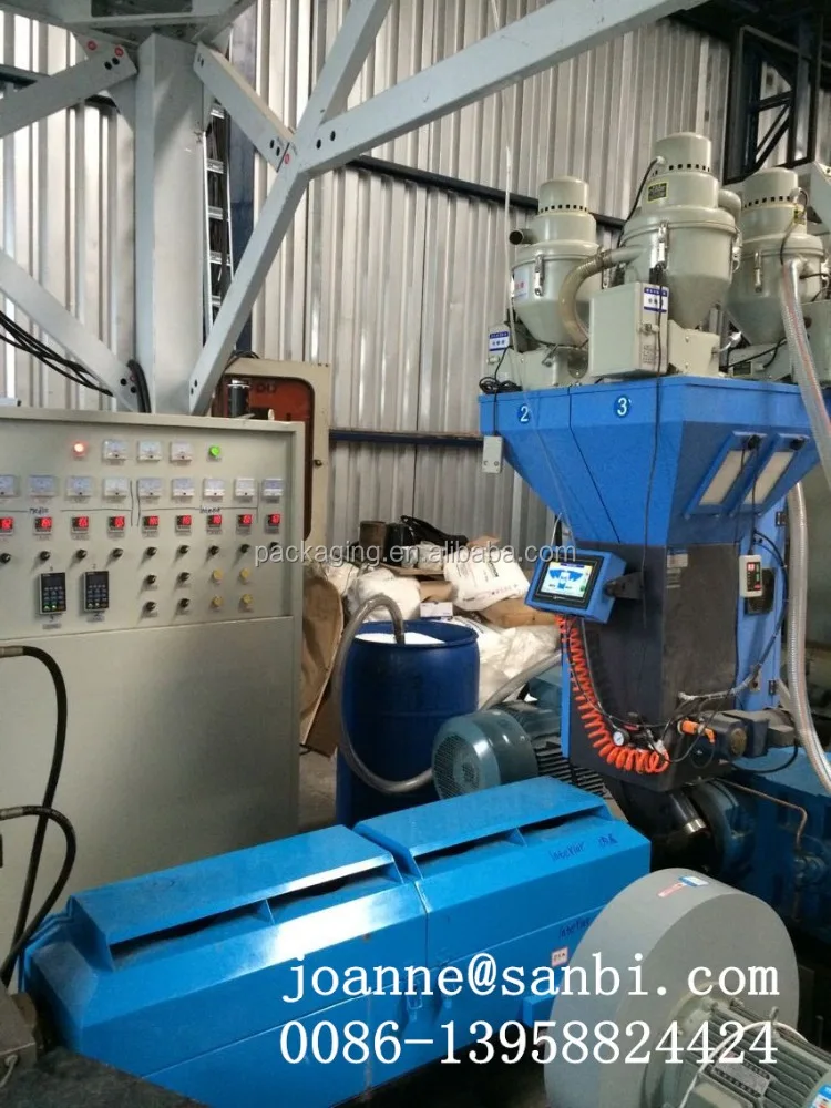 2021 Hot  High capacity Three layers PE film blow machine