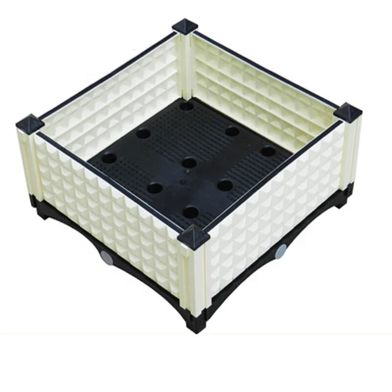 Europe Style convenient Single box large rectangular plastic planter box for planting and gardening