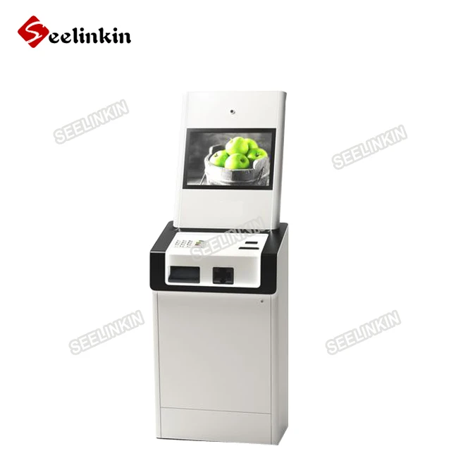 Dual Screen Kiosk Self Service Printing Touch Koisk Movie Display Cinema Ticket Vending Machine