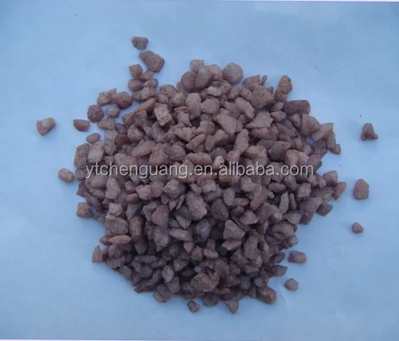 hot sale pink color stone aggregate crushed colored marble chips