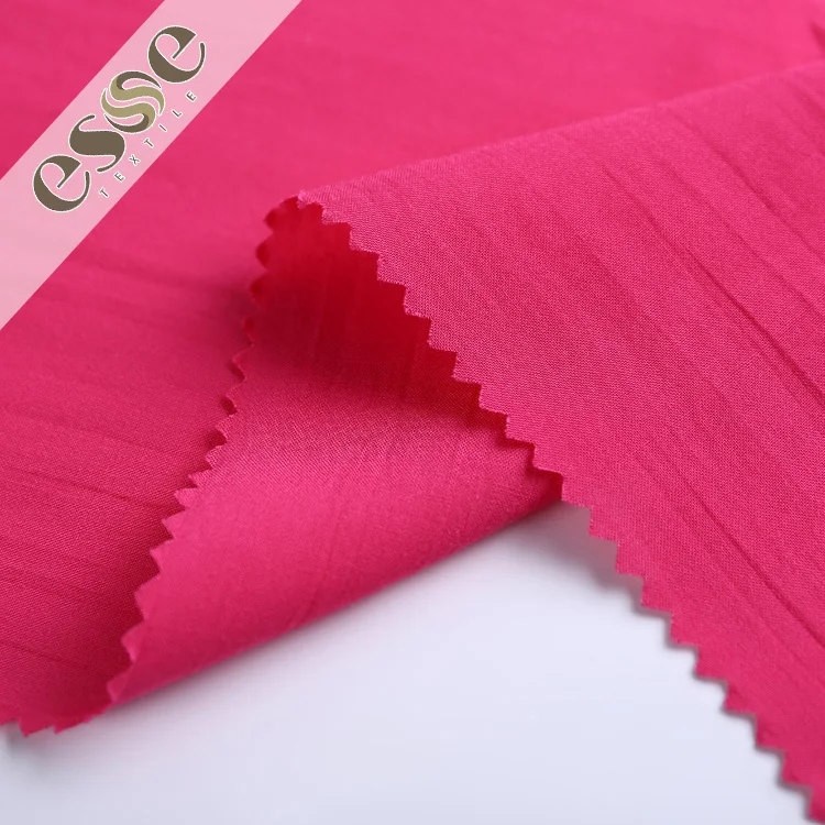 
Shaoxing esse 100% rayon dye voile fabric for garment 