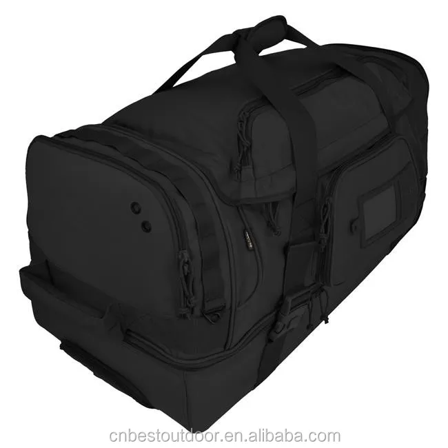 
Water resistant 1,000 denier Cordura trolley travel bag large luggage wheeled bag 