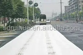 
road underlay needle punched geotextile polyester non-woven 