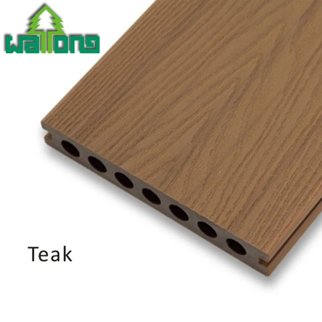 3rd Generation WPC New Tech plastic Wood composite decking UV resistant