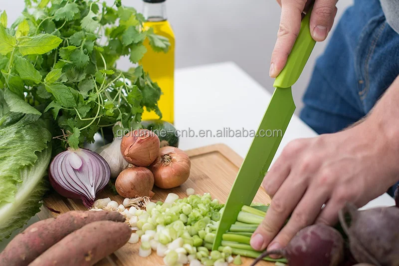 
Color Coded Kitchen Knives with Soft-touch Handles 
