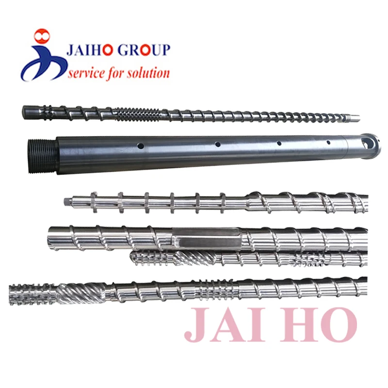 Tungsten carbide /W.C alloy screw and barrel for extrusion machine