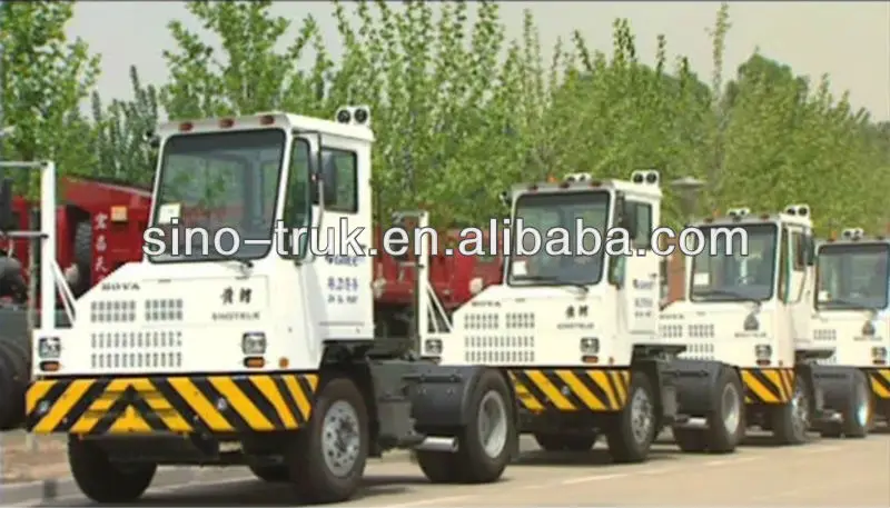 sino HOVA 4x2 terminal tractor truck for container transport
