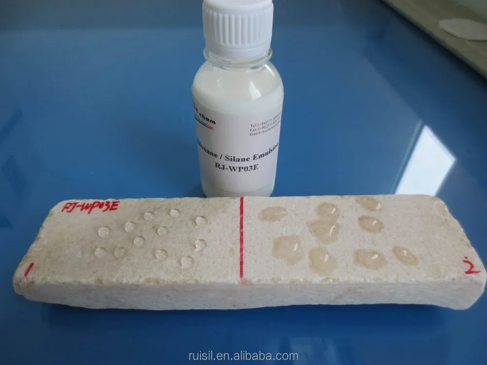 Silane siloxane water repellent,waterproofing chemicals for concrete protection RJ-WP03E