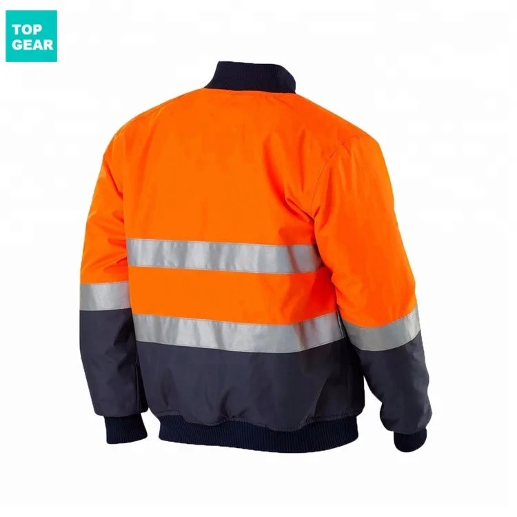 High quality oxford bomber jacket without hood for men