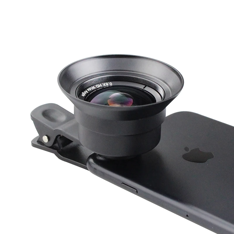LIGINN, внешний объектив для мобильного телефона, 18 мм, профессиональный объектив HD-камеры, широкоугольный объектив с универсальным зажимом для iphone