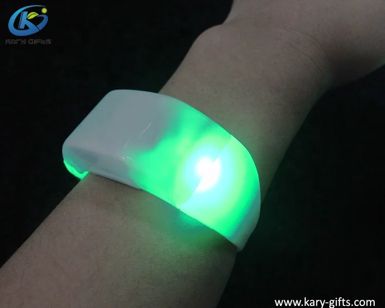 Concert Wedding OEM DMX512 Control Programmable Led Bracelet Wristband