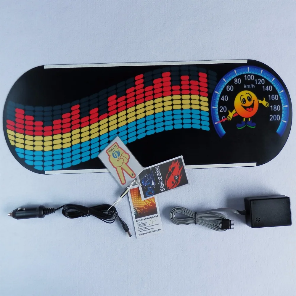 Пользовательская Автомобильная Наклейка el светодиодная наклейка