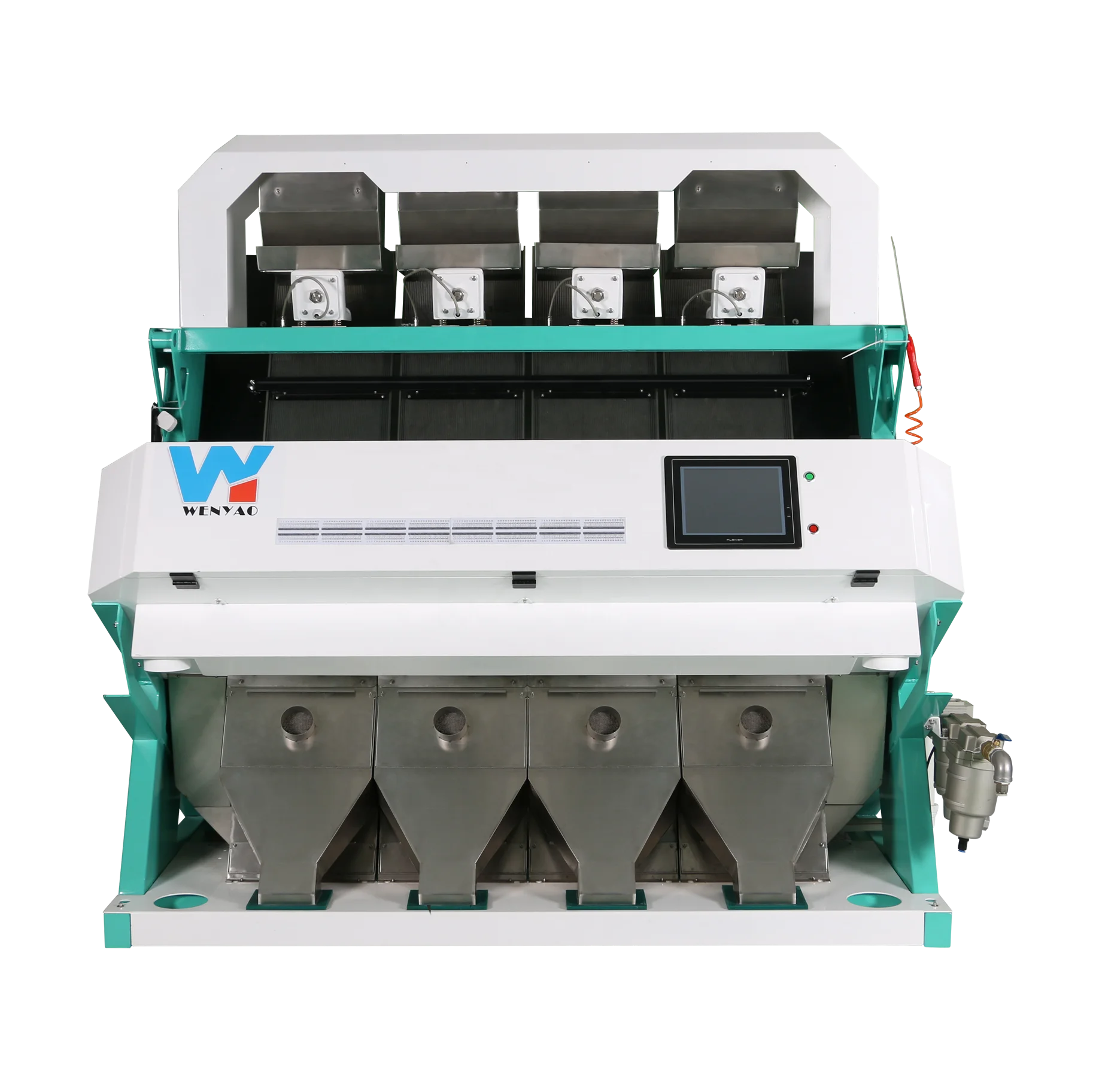 Plastic flakes craps optical sorting machine for recycling equipment plastic color sorter