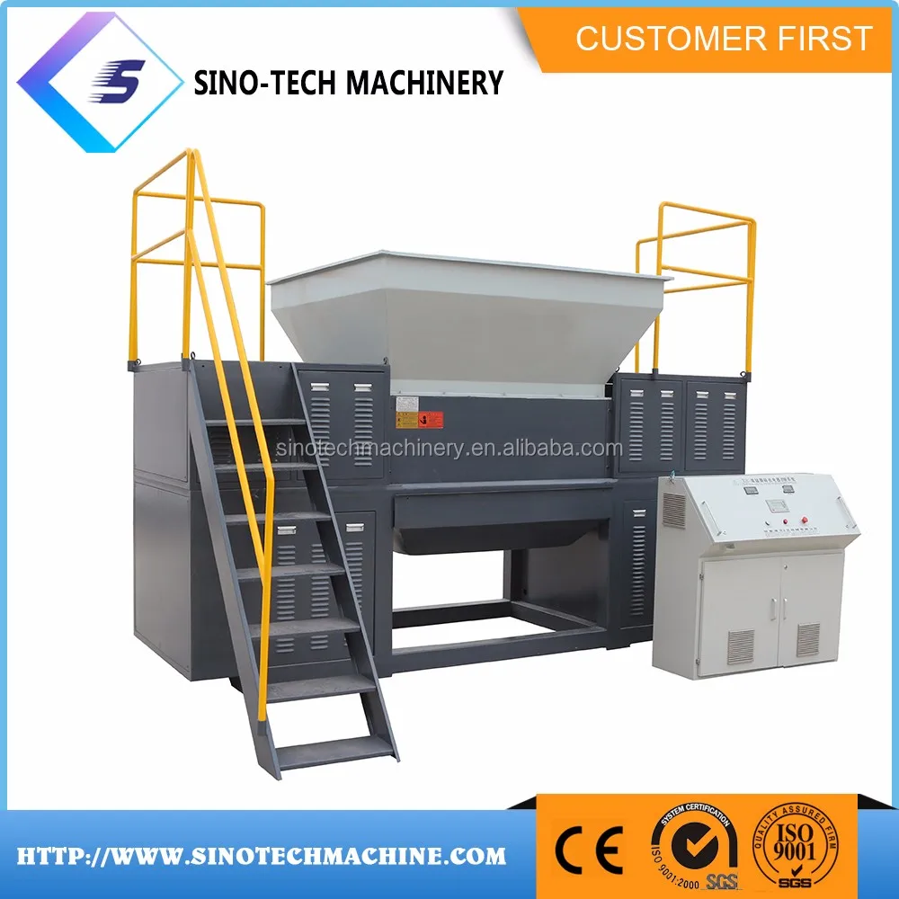 Chinese manufacturer success paper tire shredder
