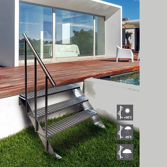 
Exterior Outdoor Metal Staircase stair design 