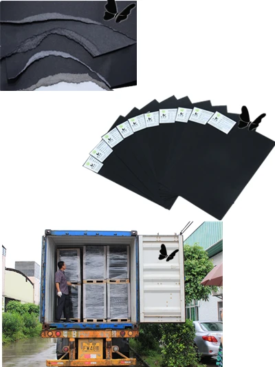 
black cardboard black bristol paper black paper reel price 