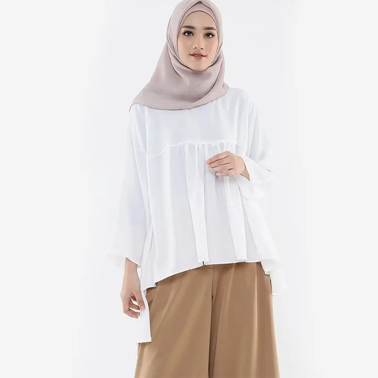 Hot Selling Jubah Muslim Printed Islamic Clothing With Muslimah Blouse