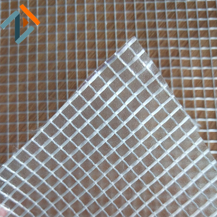 500gsm transparent PVC Laminated  Canvas Tarpaulin